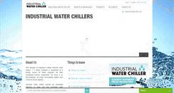 Desktop Screenshot of industrialwaterchiller.com
